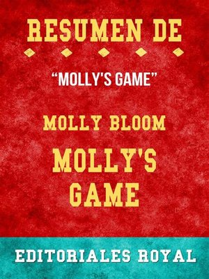cover image of Resume De Molly's Game de Molly Bloom--Pautas de Discusion